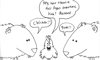 Chicken vs. Ratties