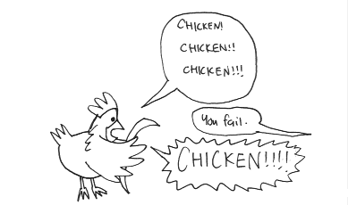 Chicken vs. Speech Exam
