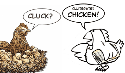 Chicken vs. Speak Good English