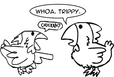 Chicken vs. Extended Period Of Not Having Been Drawn By The Artist