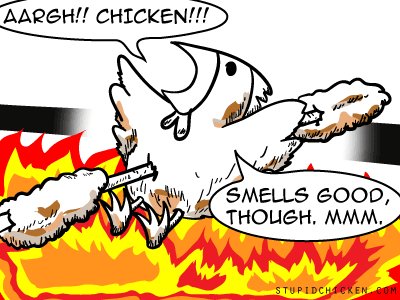 Chicken vs. Satay