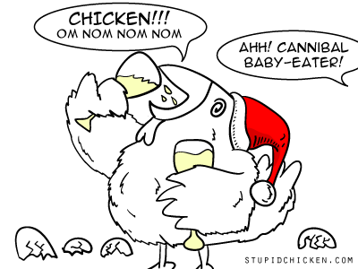 Chicken vs. Eggnog