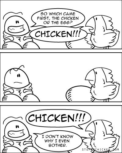 Chicken vs. Causality Dilemma