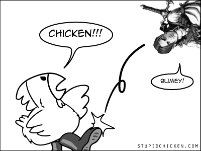 Chicken vs. Fable 2 Chicken-Kicker