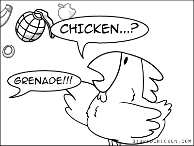 Chicken vs. Grenade