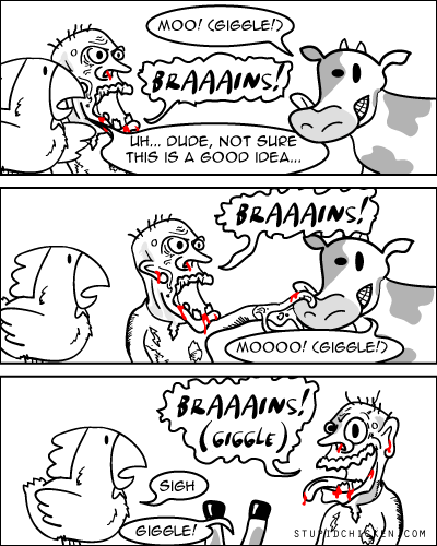 Bobzombie vs. Mad Cow