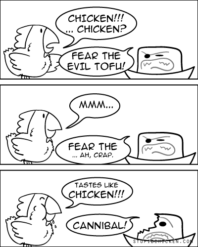 Fear The Evil Tofu