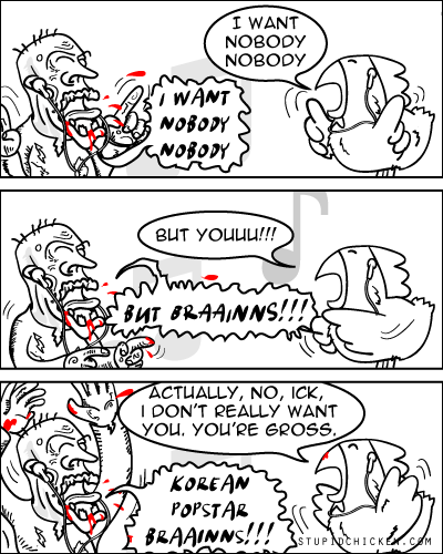 Chicken And Zombie Sing Wondergirls